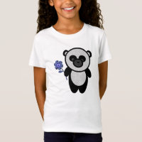 T-Shirt Panda da Flor da Paz