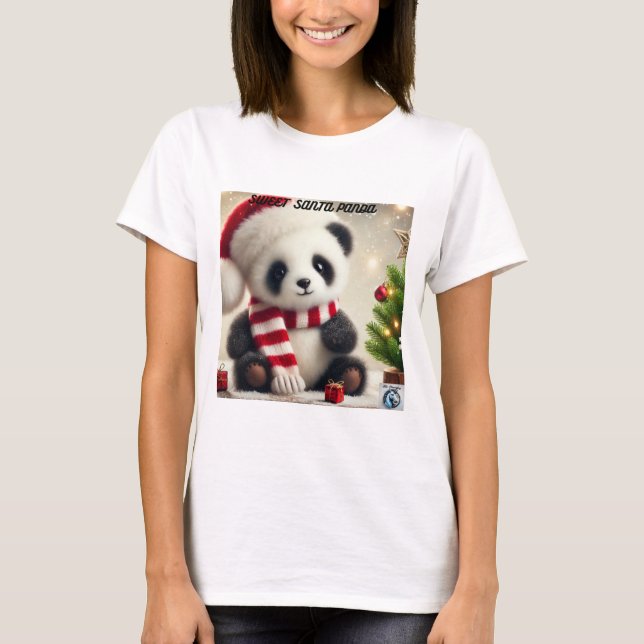 Camiseta T-Shirt Panda Natal (Frente)