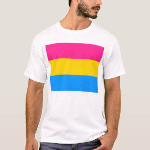 Camiseta T-shirt Pansexual do orgulho