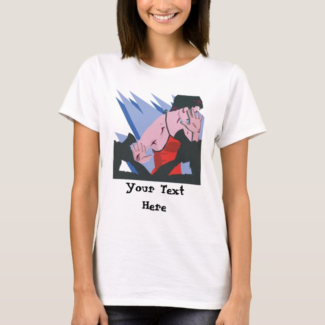 Camiseta T-shirt paparazzi Princess personalizável (Frente)