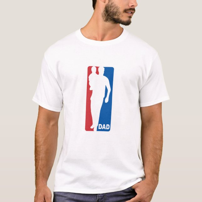 Camiseta T-shirt para a edição de NBA do dia dos pais (Frente)