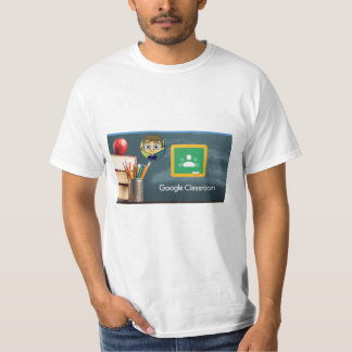 Camiseta t-shirt para a sala de aula do Google