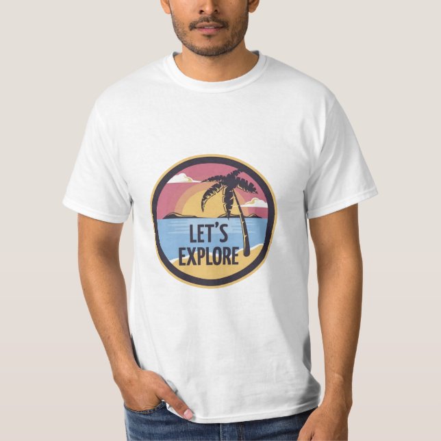 Camiseta T-shirt para a tua viagem (Frente)