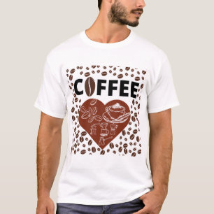 Camiseta T-Shirt para amantes do café