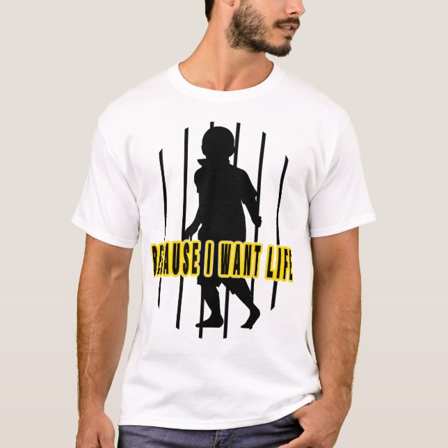 Camiseta T-shirt para apoiar refugiados, imigrantes (Frente)