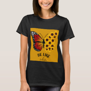 Camiseta T-shirt para apreciar com uma bela Borboleta