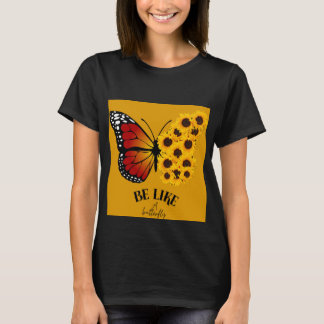 Camiseta T-shirt para apreciar com uma bela Borboleta