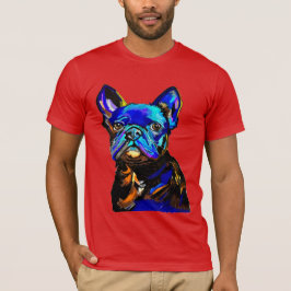 Camiseta T-Shirt para Bulldog Francês