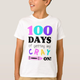 Camiseta T-shirt para comemorar 100 dias do jardim de