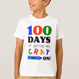 Camiseta T-shirt para comemorar 100 dias do jardim de