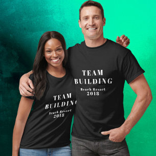 Camiseta T-shirt para construção de equipes