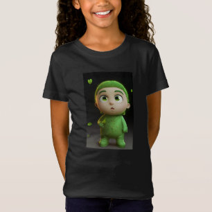 Camiseta T-Shirt Para Crianças Bonitas   Tee Gráfico Divert