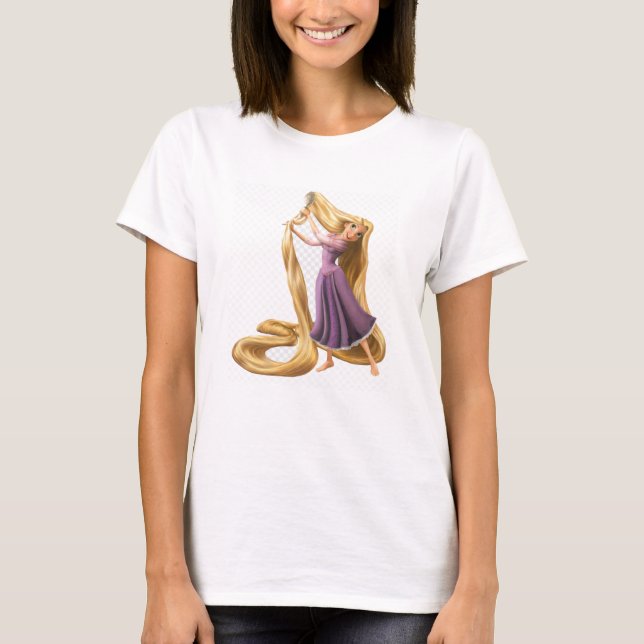 Camiseta T-Shirt para crianças Rapunzel (Frente)