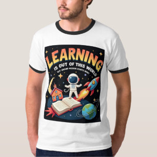Camiseta T-Shirt para fins espaciais