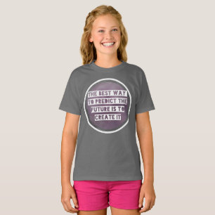 Camiseta T-shirt para futuras crianças Criadas por aspas in