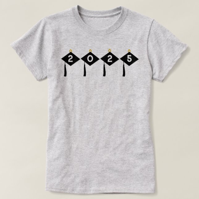 Camiseta T-Shirt para Graduação em 2025 (Frente do Design)