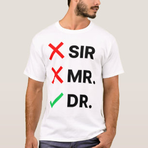 Camiseta T-shirt para graduação PhD