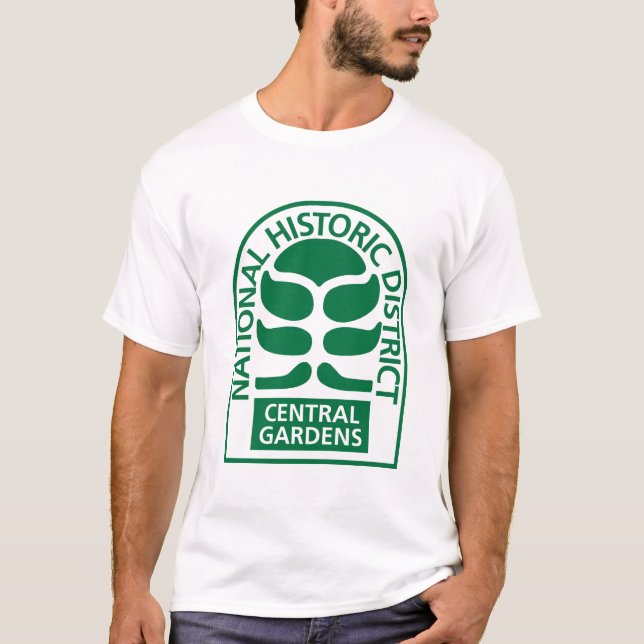 Camiseta T-Shirt para Jardins Centrais (Frente)