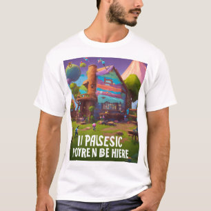 Camiseta T-Shirt para jogos de crachá