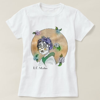Camiseta t-shirt para mulheres com impressão de arte