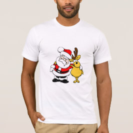 Camiseta T-Shirt para papais noeis e Reenas