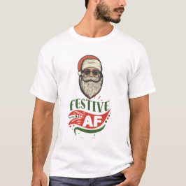 Camiseta T-Shirt para Papais noeis Retro legal