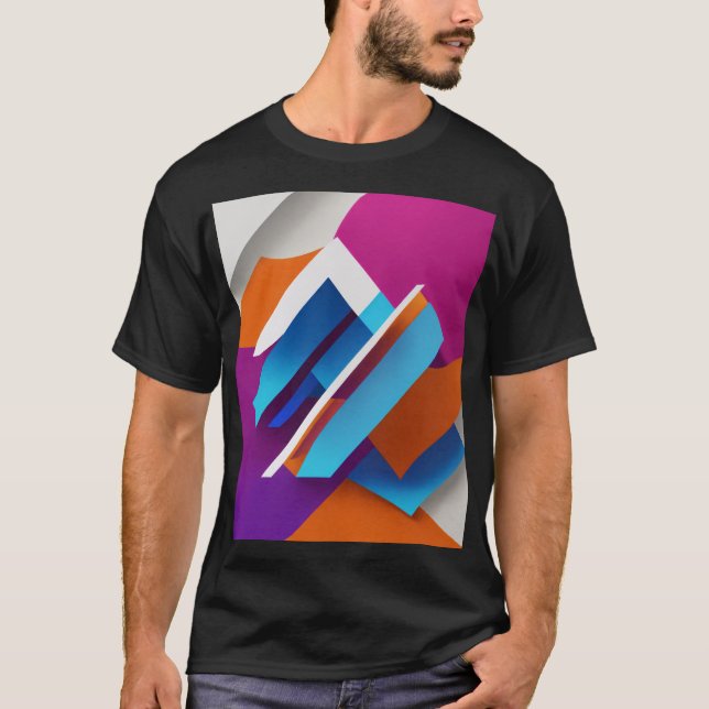 Camiseta T-Shirt para pintura de arte (Frente)