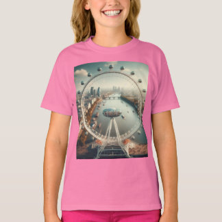 Camiseta t-shirt para raparigas adoráveis