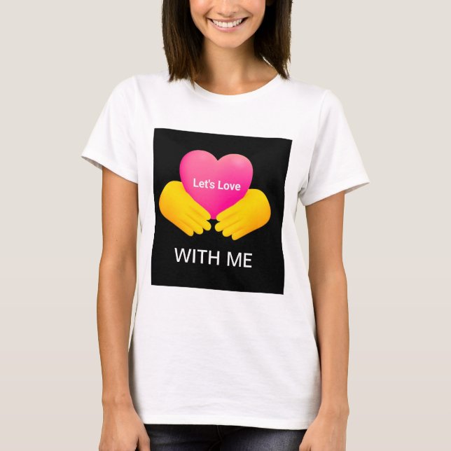 CAMISETA T-SHIRT PARA RAPARIGAS COM CASAIS AMANTES 1 (Frente)