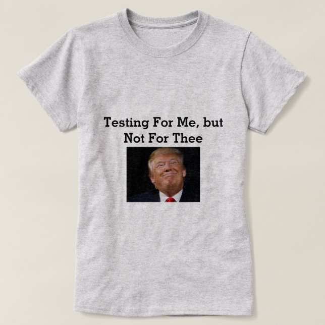 Camiseta T-Shirt para Testes de Bomba (Frente do Design)