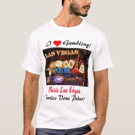 Camiseta T-Shirt Paris de Las Vegas
