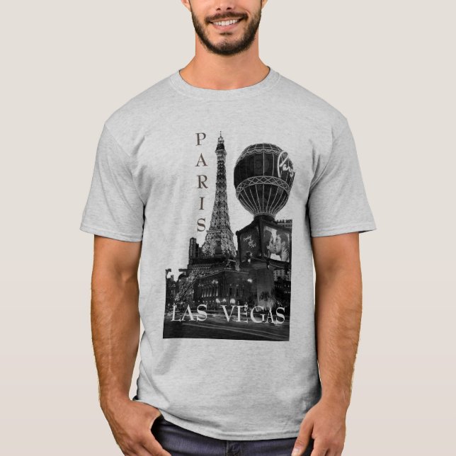 Camiseta T-shirt Paris de Las Vegas (Frente)