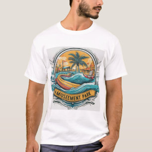 Camiseta T-Shirt Parque de diversões