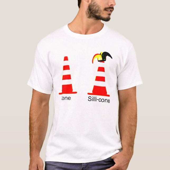 Camiseta T-shirt parvo dos cones (Frente)