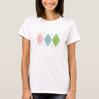 Camiseta T-shirt Pastel de Argyle