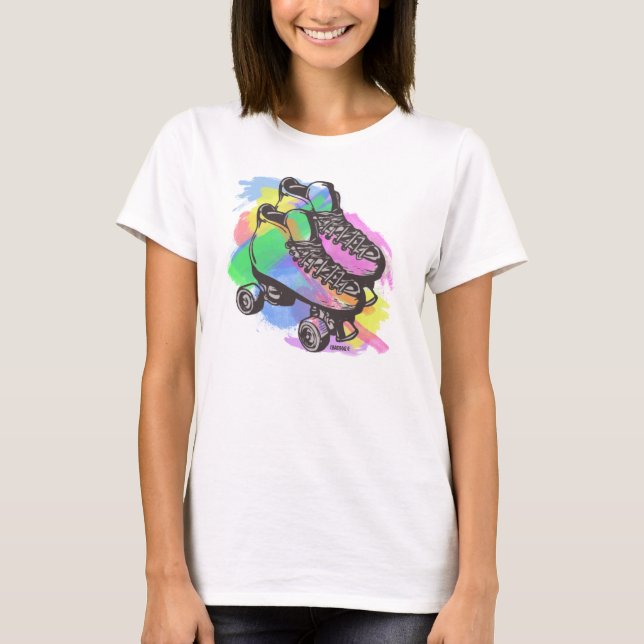 Camiseta T-shirt Pastel do skate (Frente)