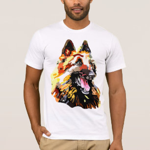 Camiseta t-shirt pastor belga tervuren
