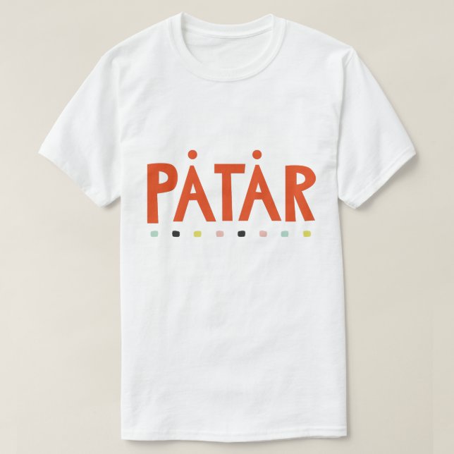 Camiseta T-Shirt Påtår (Frente do Design)