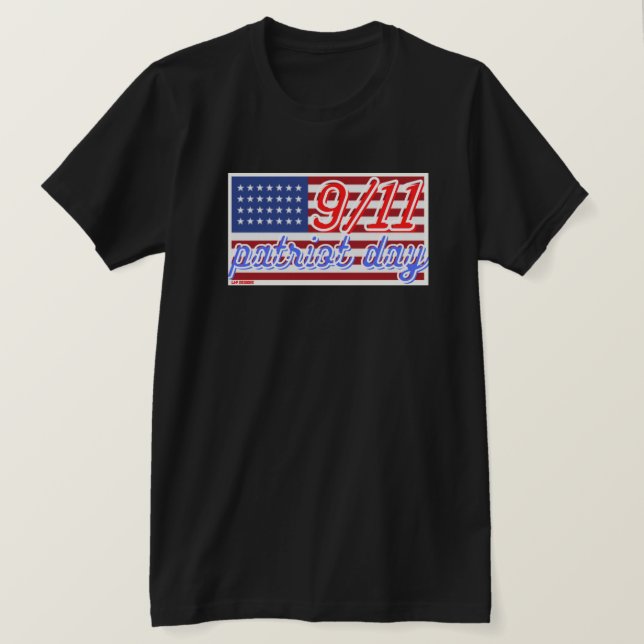 Camiseta t-shirt "PATRIOT DAY" (Frente do Design)