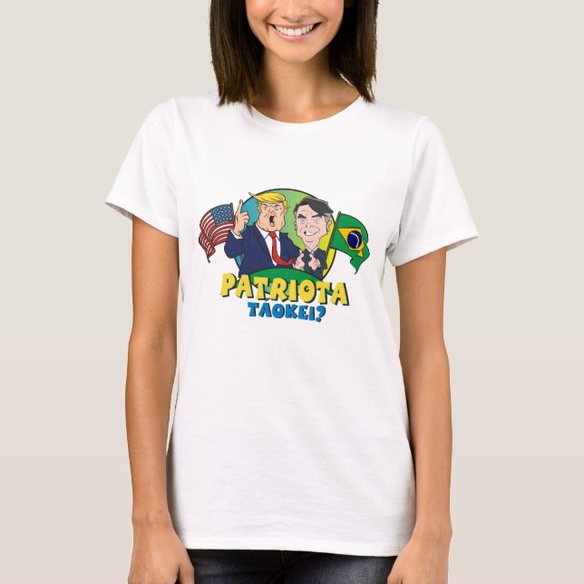 Camiseta T-Shirt Patriota (Frente)