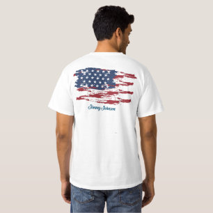Camiseta T-shirt Patriótica Personalizada