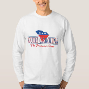 Camiseta T-shirt patriótico de South Carolina