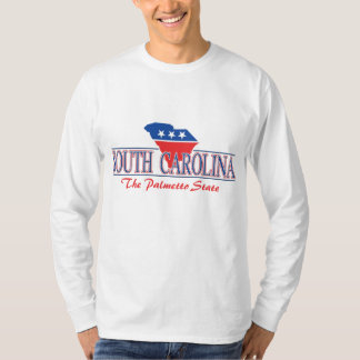 Camiseta T-shirt patriótico de South Carolina