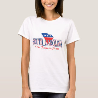 Camiseta T-shirt patriótico de South Carolina