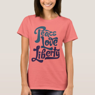 Camiseta T-Shirt Paz Love Liberty