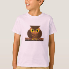 Camiseta T-Shirt Pequena Coruja