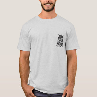 Camiseta T-shirt pequeno BW do logotipo de LASFS