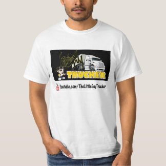 Camiseta T-shirt pequeno do camionista da cara