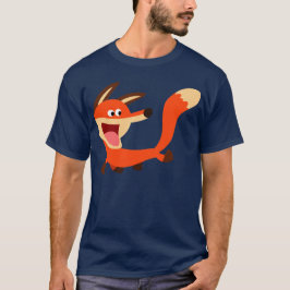 Camiseta T-shirt pernicioso bonito do Fox dos desenhos