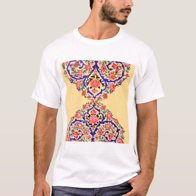 Camiseta T-shirt persa do design (Frente)